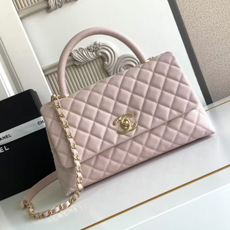 Ch**el top handle bags